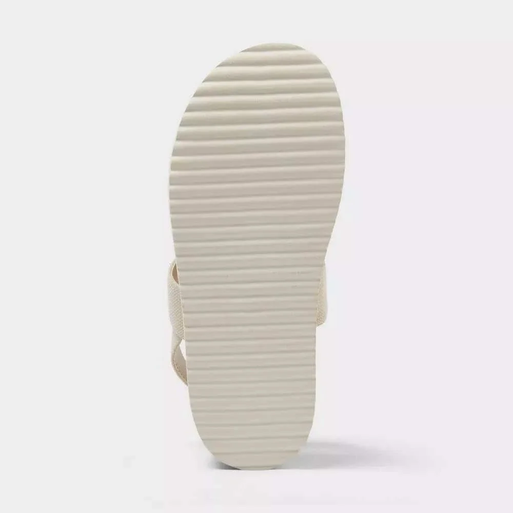 Women's Sandals by Wild Fable Elliot Off White Size 6.5 New With‎ Tags